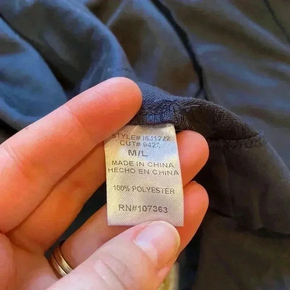 SOLEMIO DREAM DAY NAVY FAUX SUEDE JACKET CARDIGAN - Picture 3 of 4